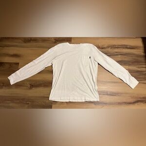 Vineyard Vines Men's Long Sleeve Pocket T-Shirt White Size Large